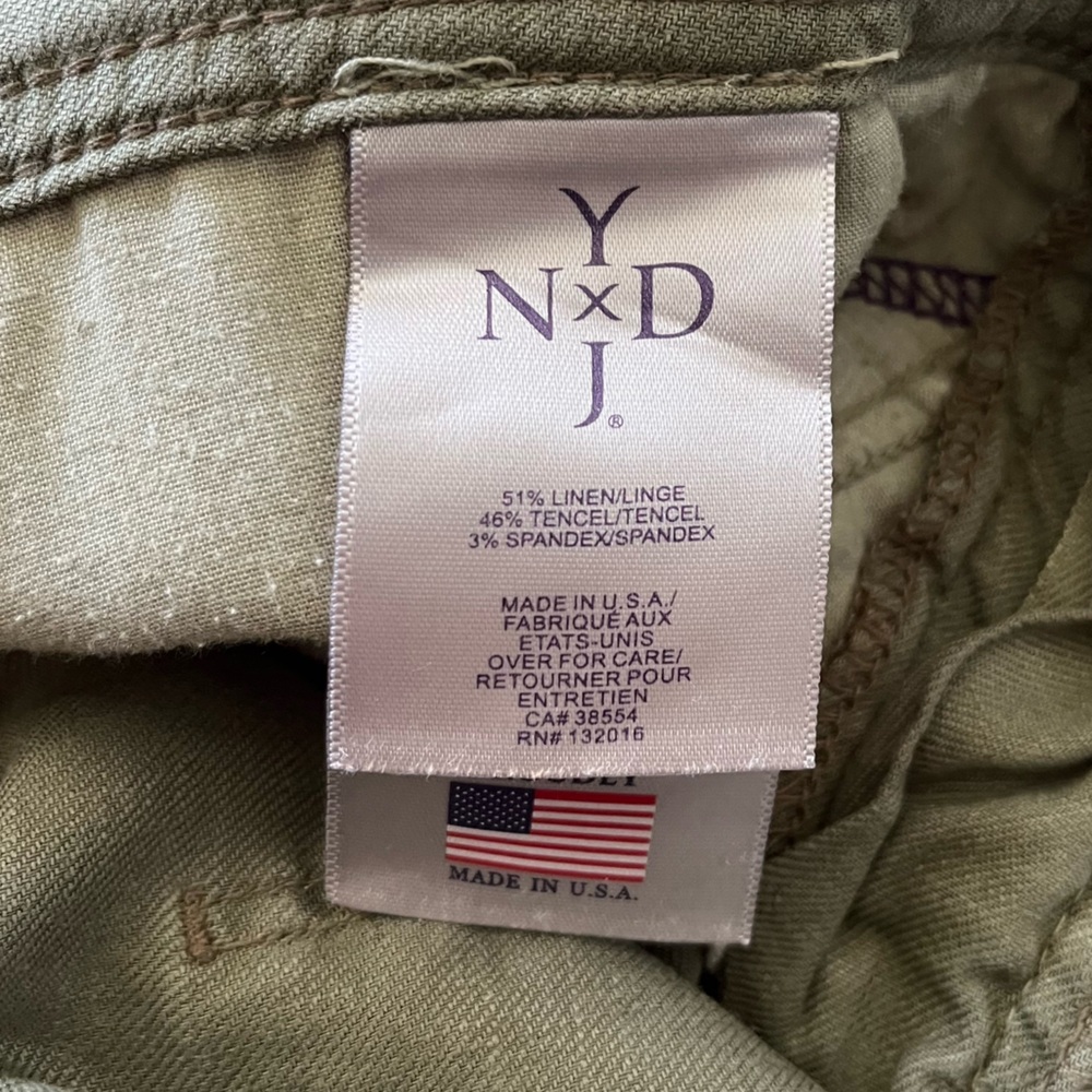 NYDJ Linen Trouser Pants - Picture 6 of 7